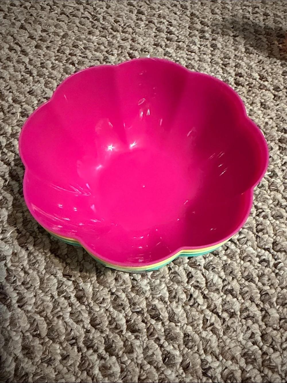 The Spring Shop Pink & Teal Plastic Party Tableware Set